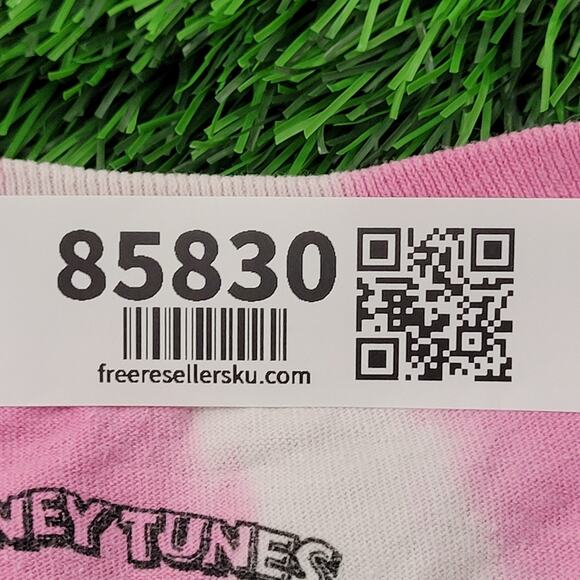 Looney-Tunes Cropped Tie-Dye Shirt Womens Medium 20x19 Baggy - Picture 5 of 13